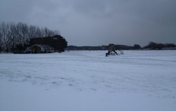 Snowy Camping