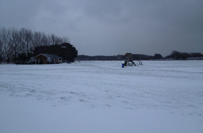 Snowy Camping